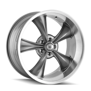 Ridler – 695 – Grey – 17″x7″ 0mm – Summer Wheels – 695-7765G